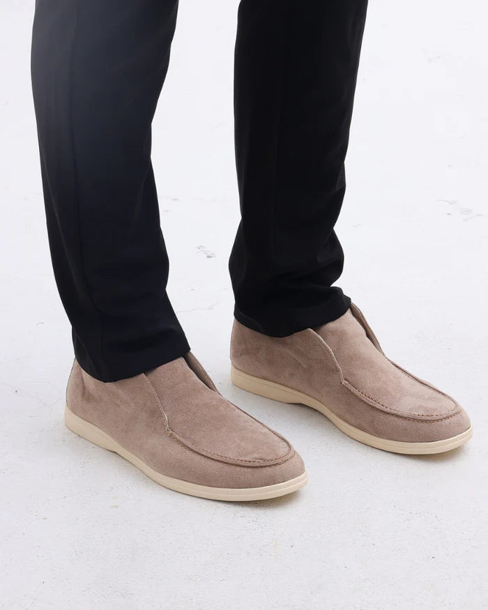 Suede Chukka Loafers - Sterling Weave