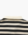Striped Piqué Polo Shirt - Sterling Weave