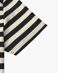 Striped Piqué Polo Shirt - Sterling Weave
