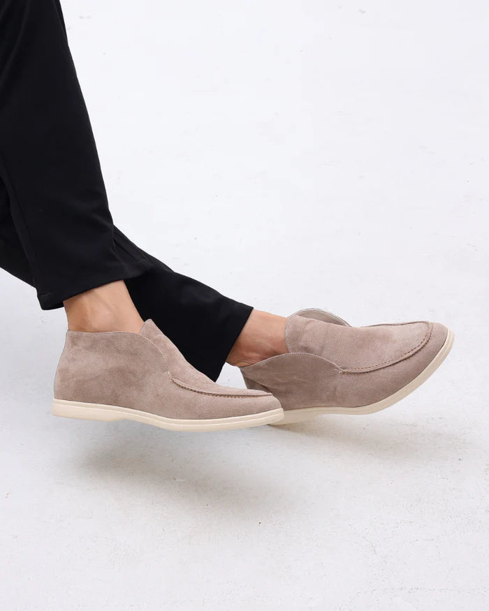 Suede Chukka Loafers - Sterling Weave