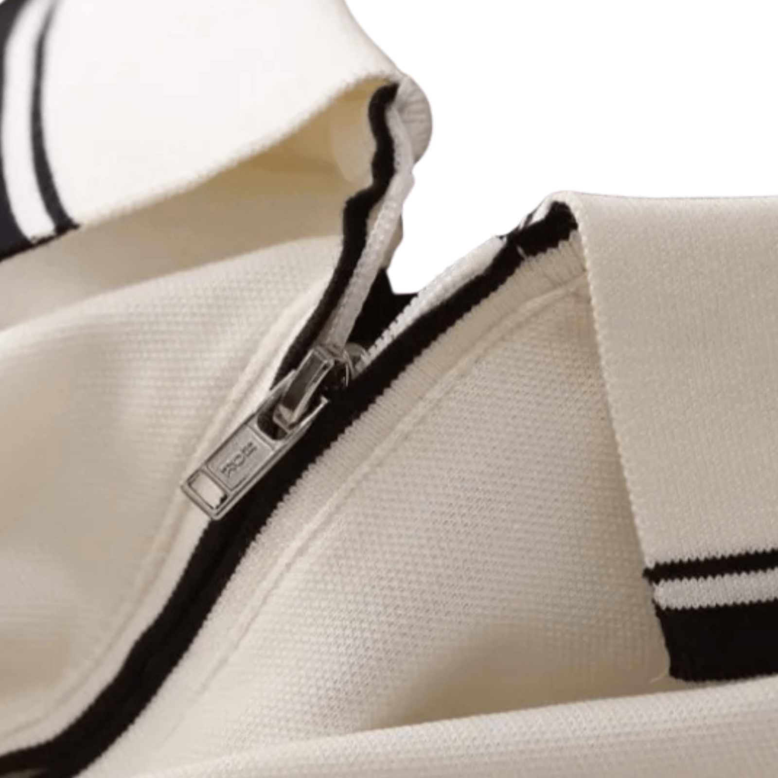 Zenith Zip Polo - Sterling Weave