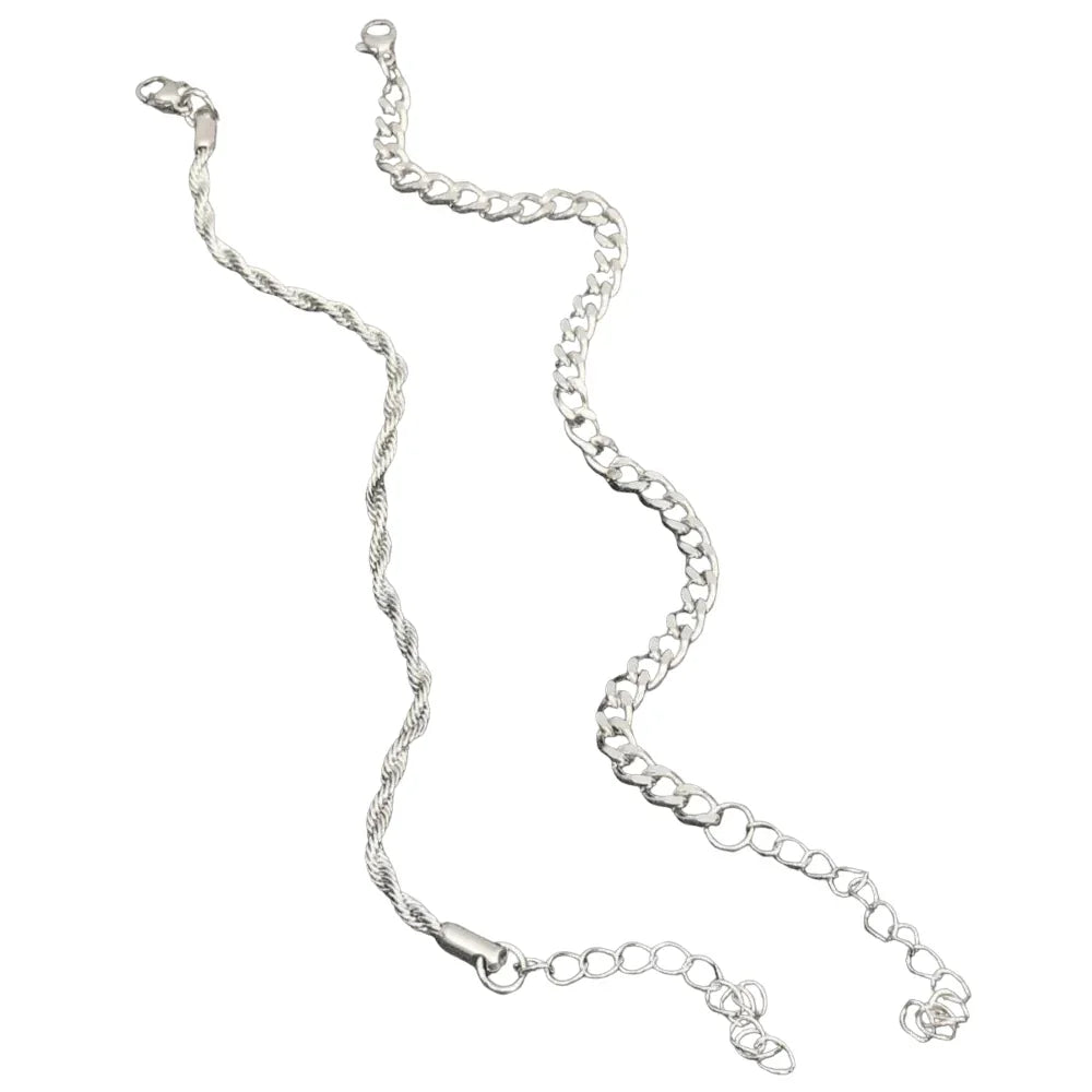 The Duo Chain Set - Sterling Weave