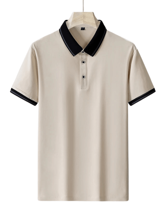 Classic Tipped Polo Shirt - Sterling Weave
