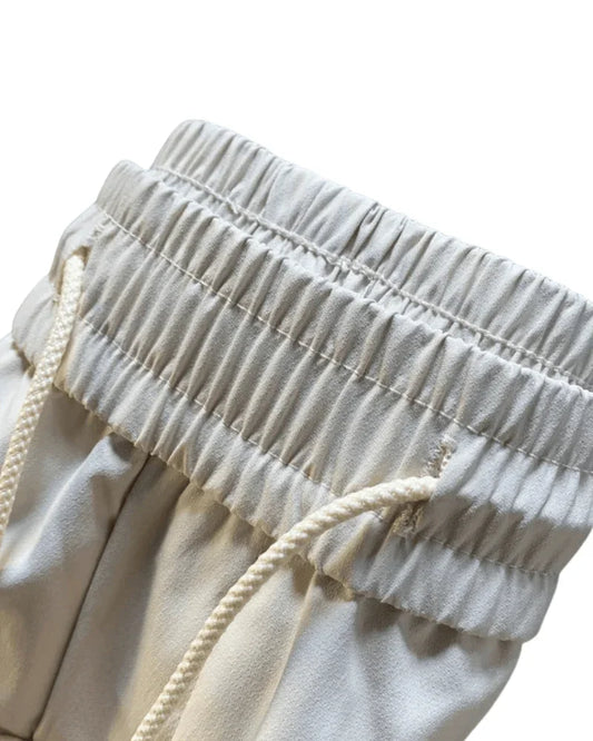 Lightweight Drawstring Shorts - Sterling Weave