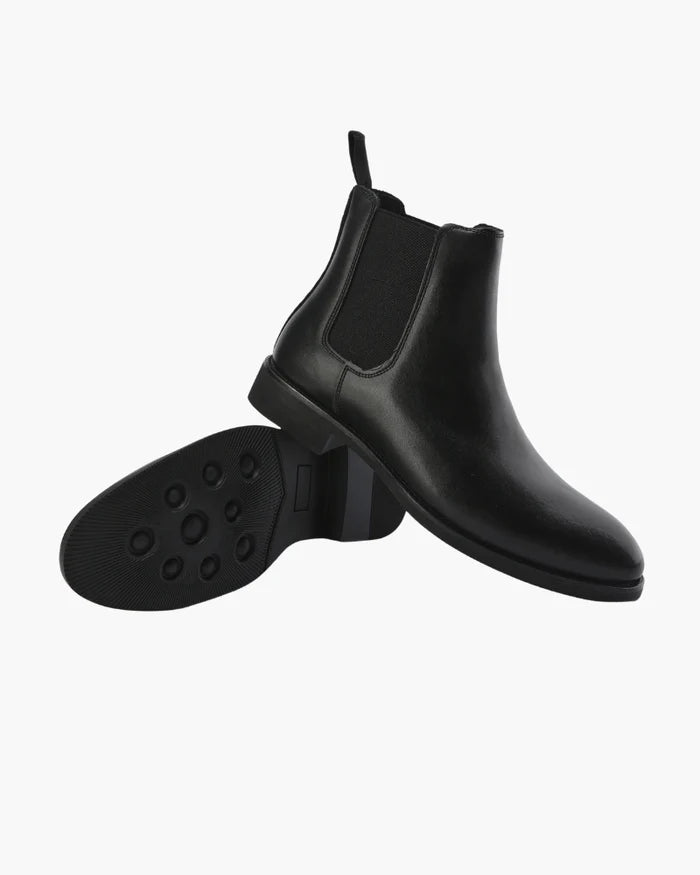 Classic Suede Chelsea Boots - Sterling Weave