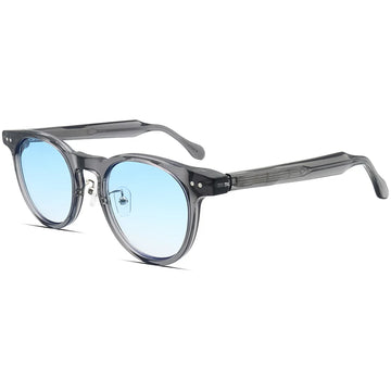FocusAid Retro Fashion Sunglasses Unisex Trendy Classic Rivet Design High Quality Acetate Sunglasses UV400 Gafas De Sol Mujer