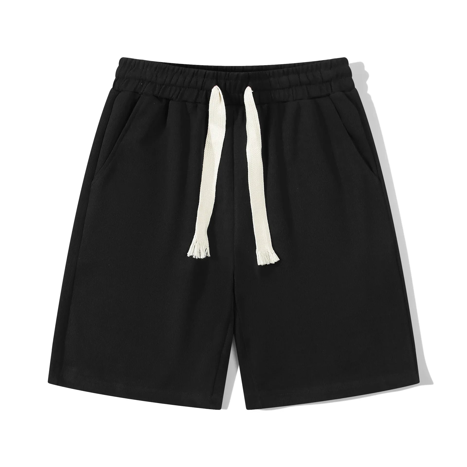 Ribbed Knit Lounge Shorts - Sterling Weave