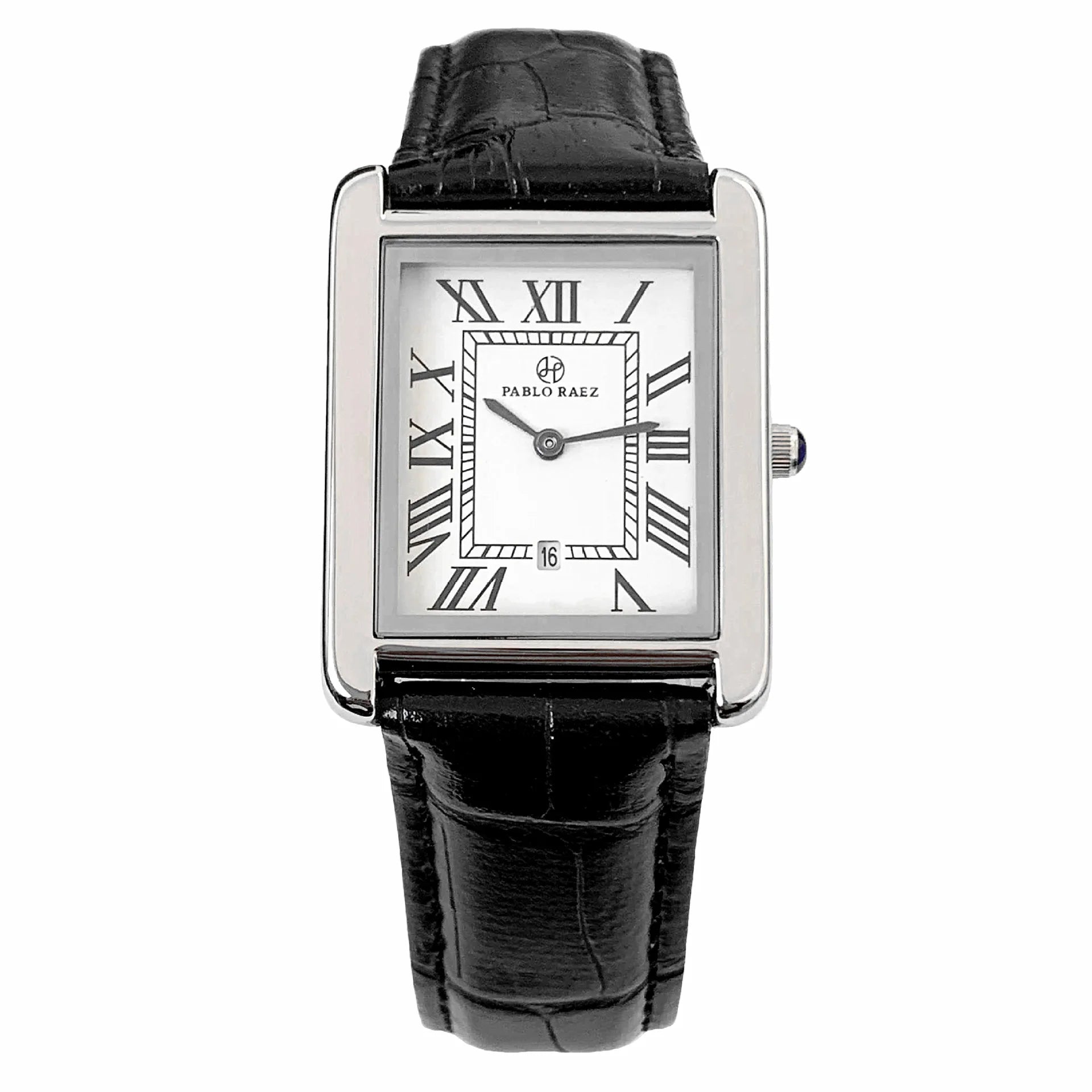 The Mayfair Tank Watch - Sterling Weave