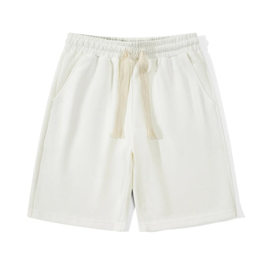 Ribbed Knit Lounge Shorts - Sterling Weave