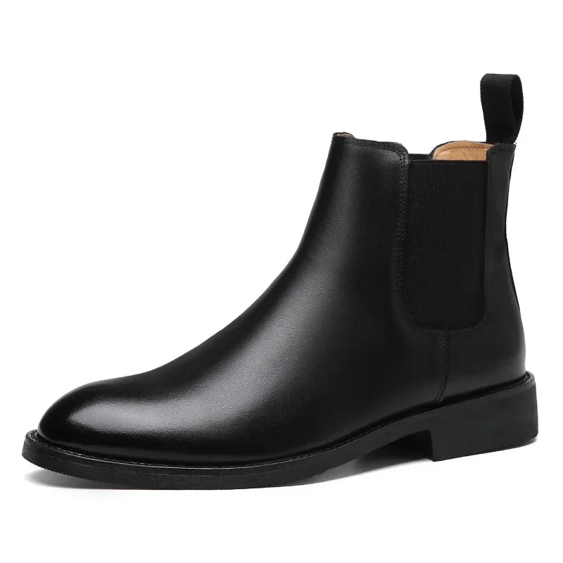 Classic Suede Chelsea Boots - Sterling Weave