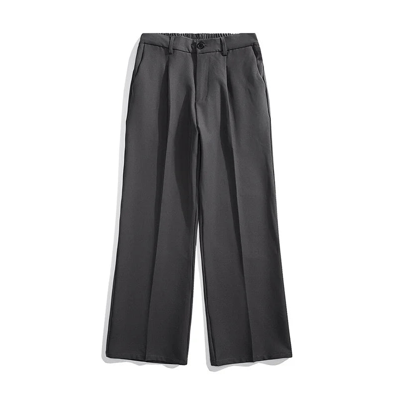 Tailored Relaxed Fit Trousers - Sterling Weave