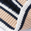 Preppy V-Neck Knit Vest - Sterling Weave