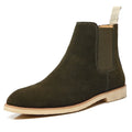 Classic Suede Chelsea Boots - Sterling Weave