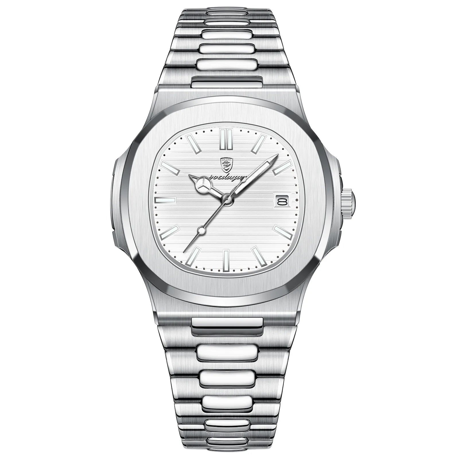 The Portofino Watch - Sterling Weave