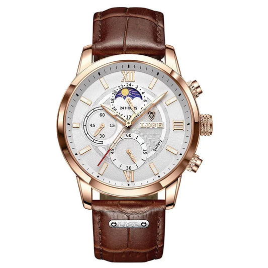 The Somerset Chronograph - Sterling Weave