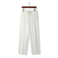 Linen Blend Drawstring (Slim fit) - Sterling Weave
