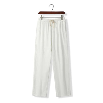 Linen Blend Drawstring (Slim fit) - Sterling Weave