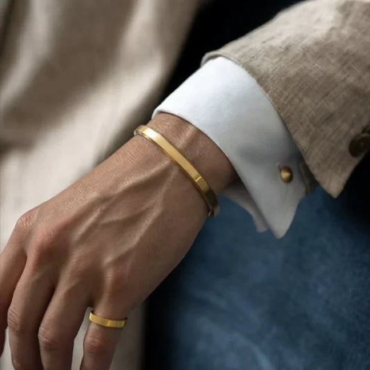 The Apex Cuff Bracelet - Sterling Weave