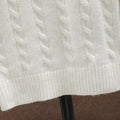 Collegiate Cable Knit Sweater - Sterling Weave