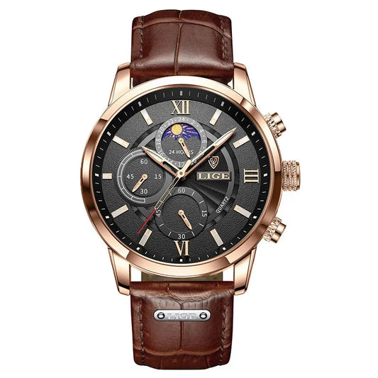 The Somerset Chronograph - Sterling Weave