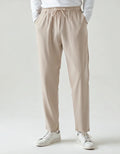 Linen Blend Drawstring (Slim fit) - Sterling Weave