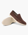 Artisan Suede Loafers - Sterling Weave