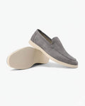 Artisan Suede Loafers - Sterling Weave