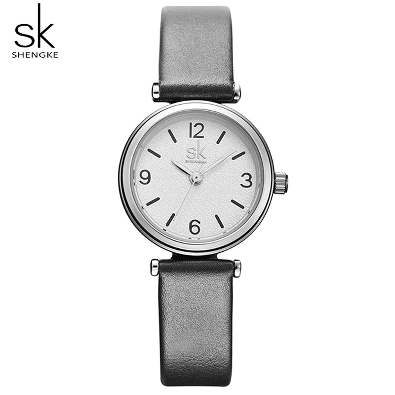 Shengke Wristwatches relogio feminino Top Brand Luxury Ladies Watch Quartz Classic Casual Analog Watches Women