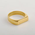 The Apex Bar Ring - Sterling Weave