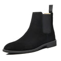 Classic Suede Chelsea Boots - Sterling Weave